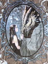 Anne Stokes Bettwäsche "Drachen" 135x200 cm  -Baumwolle- 1 Set UNBENUTZT!