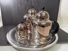 Nobelmarke Wilkens Tafelsilber Tee Kaffee Set Tablett Silver plated Modell