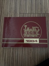 LGB 1984 Katalog für Lehmann