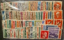 Deutsches Reich-ca.100 gestempelte Werte  unterschiedl. Qualität