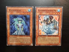 YuGiOh! Karten (2) Element-Wasser Wassergeist LON-G068 Wasserbarriere ANPR-DE022