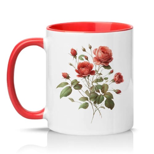 Vintage coral rose - vintage, damen