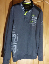 CAMP DAVID Pullover Grau