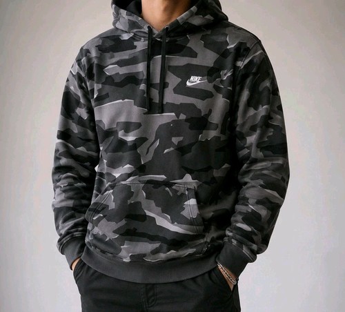 Nike camo hoodie herren - camo,