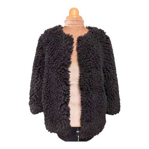 Mango damen kunstfell mantel - damen,