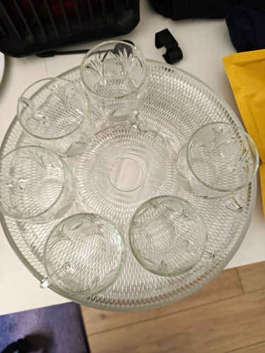Bowle set glas transparent - glas,