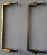 2 Stück Messing Griffe für Schrank-Schubladen