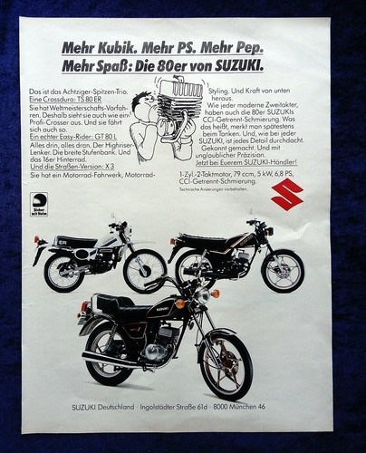 Suzuki 80 er - gt,