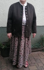 Giesswein Trachten-Walkjacke, Rock und Bluse Gr.42