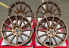 17 Zoll Bronze Ayr 02 Alufelgen für VW Fox Golf Mk4 Polo T-Cross Taigo 5x100