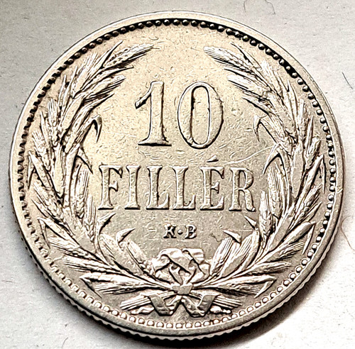 Ungarn filler 1894 nickel - filler,
