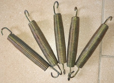 5 St. ( Ersatz ) - Trampolinfedern, 178 mm Länge, gebr., neuwertig