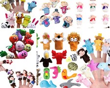 ❤️💖 über 80 Fingerpuppen Handpuppen Stoffpuppen Tiere Menschen Früchte ❤️💖