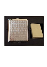 ZIPPO Feuerzeug Gold satiniert