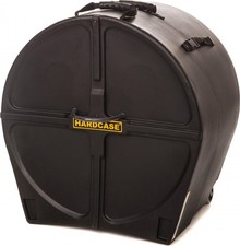 B-WARE Hardcase HN22B Bass Drum Case Trolley Drums Schlagzeug Koffer Rollen 22"