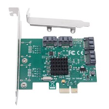  PCIE Erweiterungskartenadapter PCI Express X1 auf 4 Port SATA3.0 Controlle2593