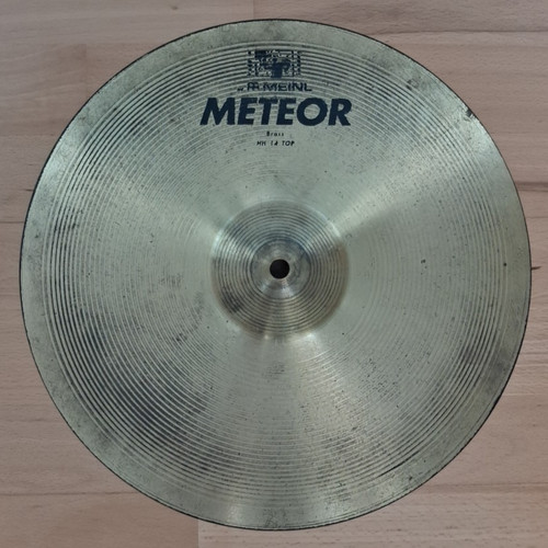 Meinl meteor brass top - brass, 14"