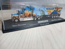 Herpa PC-Vitrine Kenworth-Supertrack  Henglein-Kloßteig PC- Vitrine herpa