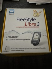 Freestyle Libre3 Lesegerät, komplettes Zubehör, Wie Neu