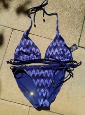 H&M Bikini, Gr. 40, pflaume