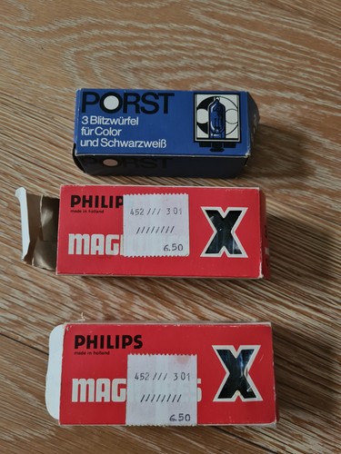 Philips und porst - und, blitzwürfel