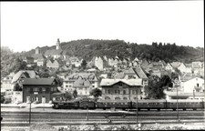 Foto Ak Fotograf Carl Bellingrodt, Deutsche Eisenbahn, Bahnhof - 10880352