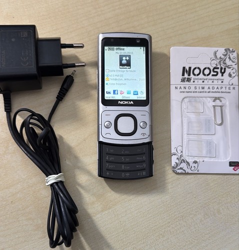 Nokia 6700 slider - 6700, silber