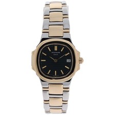 Patek Philippe Nautilus 4700/1 Stahl / Gold schwarzes Ziffernblatt