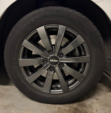 4x Winterkompletträder Oxxo Sentinal Dark Felge mit 205/60R16 Semperit Reifen