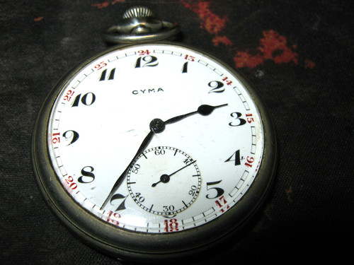 Cyma schweizer taschenuhr - schweizer,