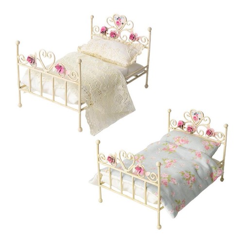 Puppenhausbett puppenstube - puppenhausbett,