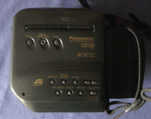 Panasonic s1e vhs camera - panasonic, vhs-c