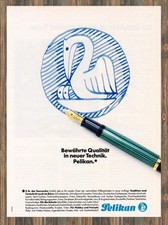 Pelikan Füllfederhalter Souverän - Reklame Werbeanzeige Original-Werbung 1983