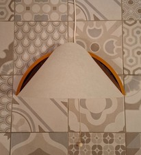 DOMUS Wandlampe Leuchte Danish Design Buchenholz Lunopal Vintage