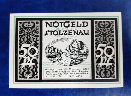 Stolzenau weser notgeld - weser,