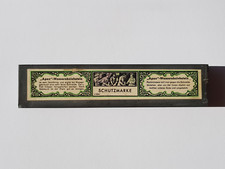 RARITÄT ALTER THÜRINGER APEX RASIERMESSER WASSER ABZIEHSTEIN UNBENUTZT 1920er