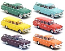 Brekina -- Opel Rekord P2 Kombi Caravan -- PKW Modell zur Auswahl 1:87 H0