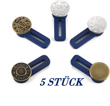 5x Hosenbunderweiterung Hosenbund Verlängerung Hosenknopfverläng Damen Herren