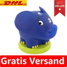 Einschlaflicht Elefant mit Sternenprojektion – Ideale Nachttischlampe für Kinder