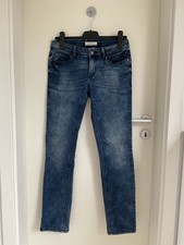 STREET ONE Damen Skinny Jeans Jane 28/32 Blau Stretch Baumwollmischung 