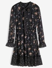 bedrucktes Kleid Gr. 52