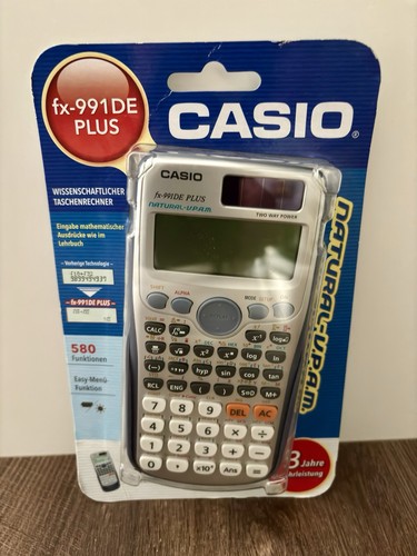 Casio 991de plus - fx-991de,