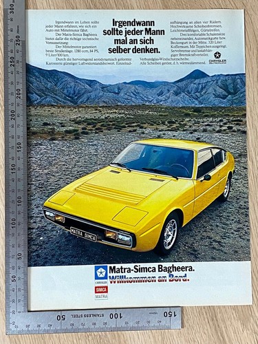1975 matra simca bagheera - 1975,