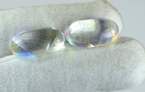 Ovaler cabochon lab created - ovaler, lab-created