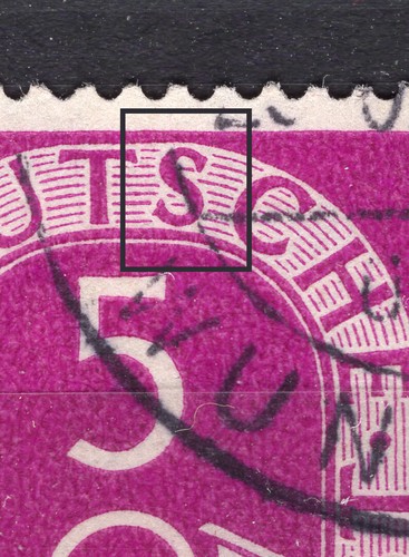 Bund 1951 posthorn minr - 1951,