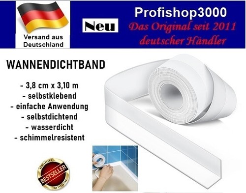 Wannendichtband breit 8cm - breit, 3,8cm
