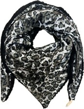 XXL Dreieck Teddyfell Schal