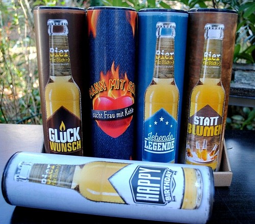 Bier geschenk verpackung mit - bier,