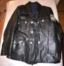 Lederjacke Polizei, schwere
