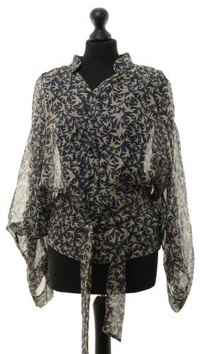 Sienna damen bluse blau - 38,